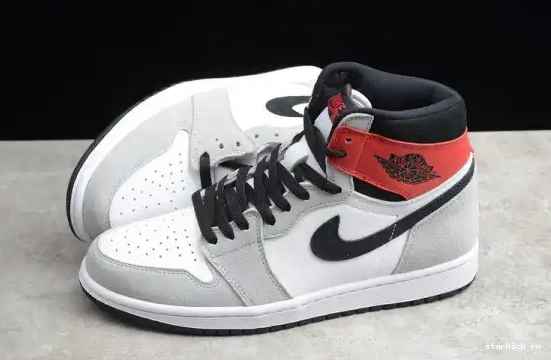 555088-126 Jordan 555088-126 Retro Grey High 1 Light Air Smoke 0628